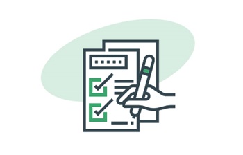 Filling in a form
